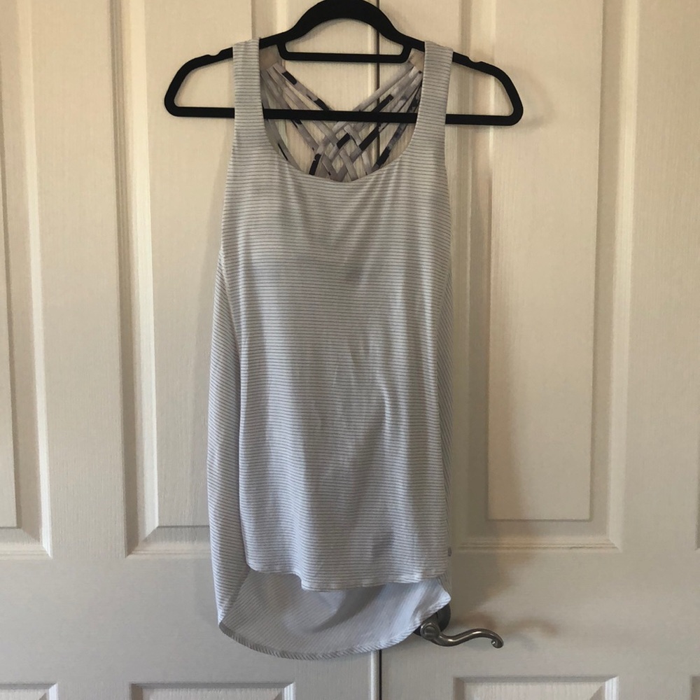 Lululemon Open Back Tank size 8